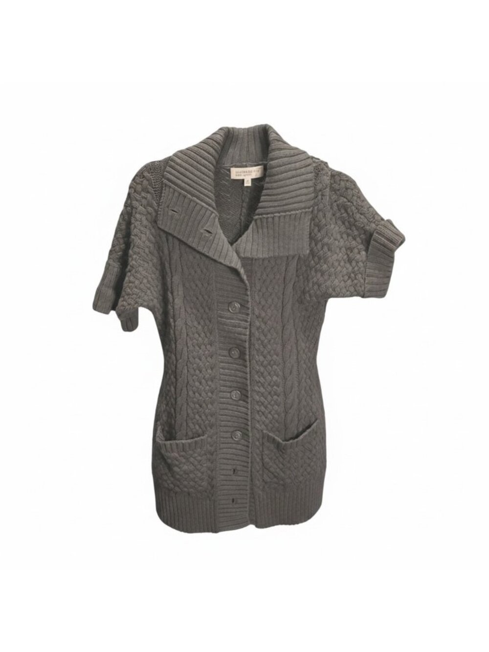 Jones New York Sport Petite Chunky Knit Button-Front Cardigan – PS